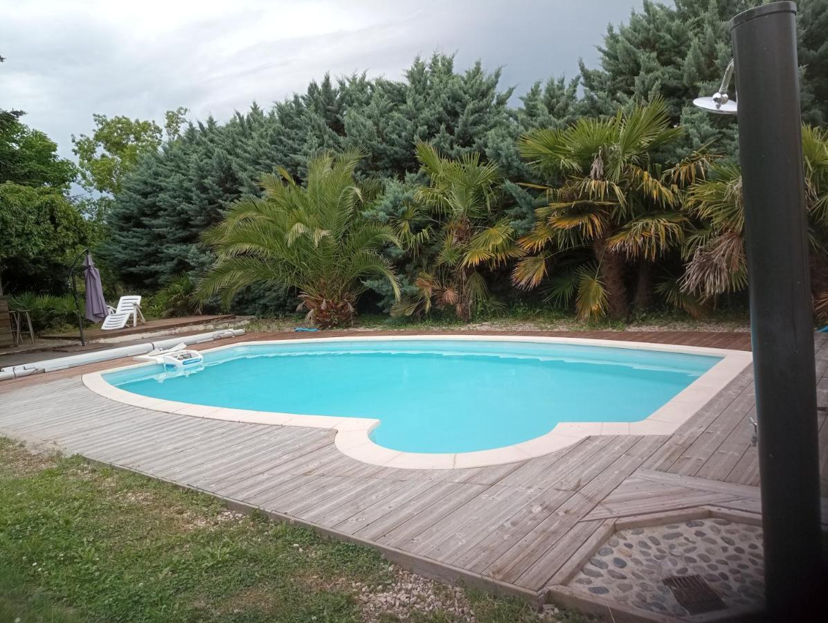 La Canette De Phil - Chambre D'Hotes, Independante - Vue Sur Piscine Samatan Zewnętrze zdjęcie