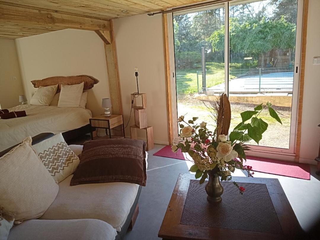 La Canette De Phil - Chambre D'Hotes, Independante - Vue Sur Piscine Samatan Zewnętrze zdjęcie